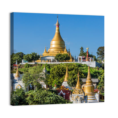 Sagaing Hills Temples, Mandalay Wall Art