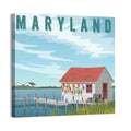 Maryland Harbor Scene Wall Art