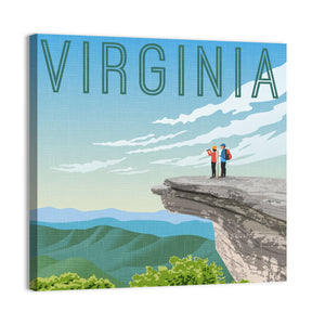 Virginia Travel Poster Wall Art