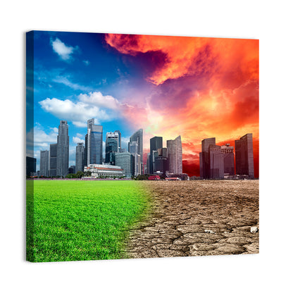 Marina Bay Climate Contrast Wall Art