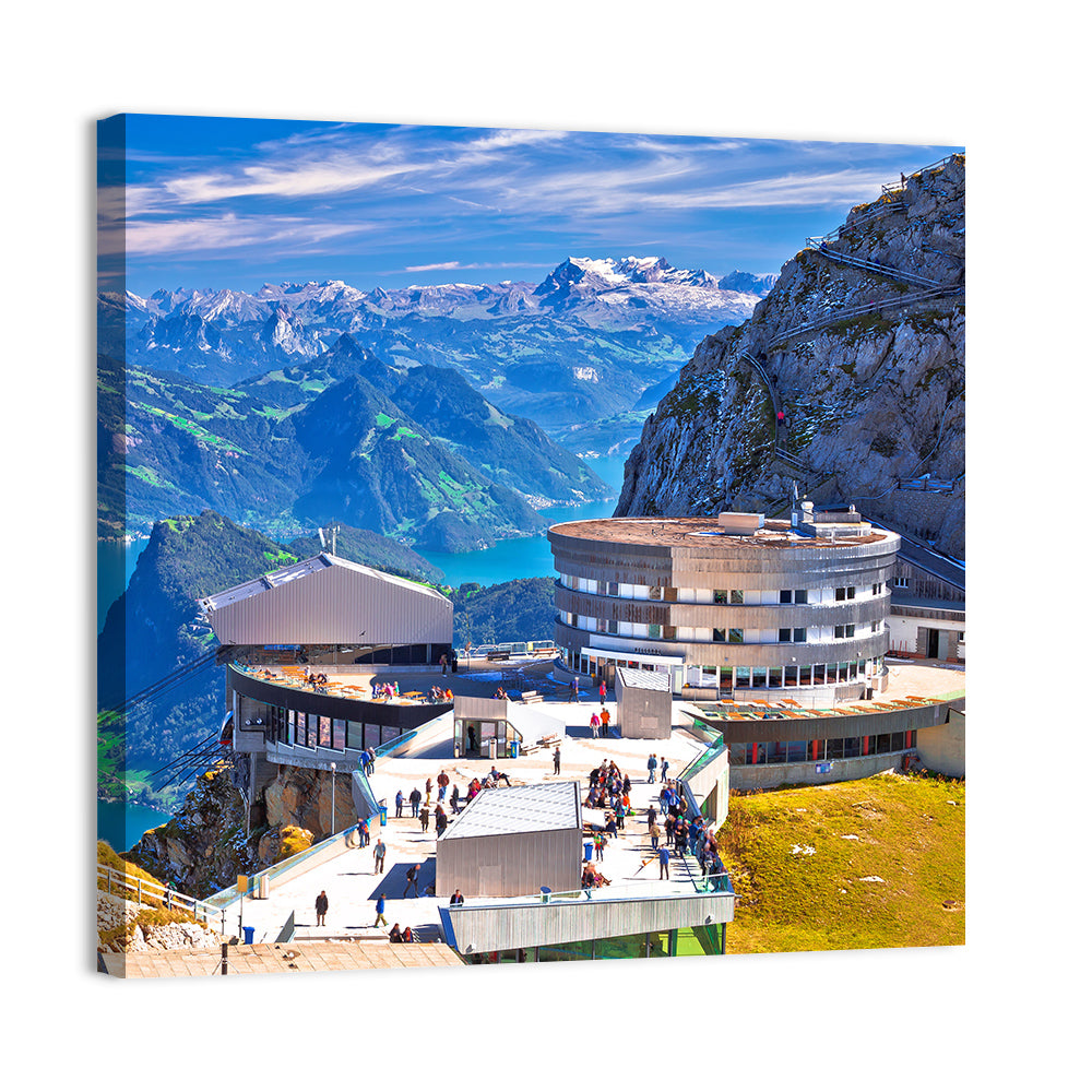Mount Pilatus Kulm Summit View Wall Art