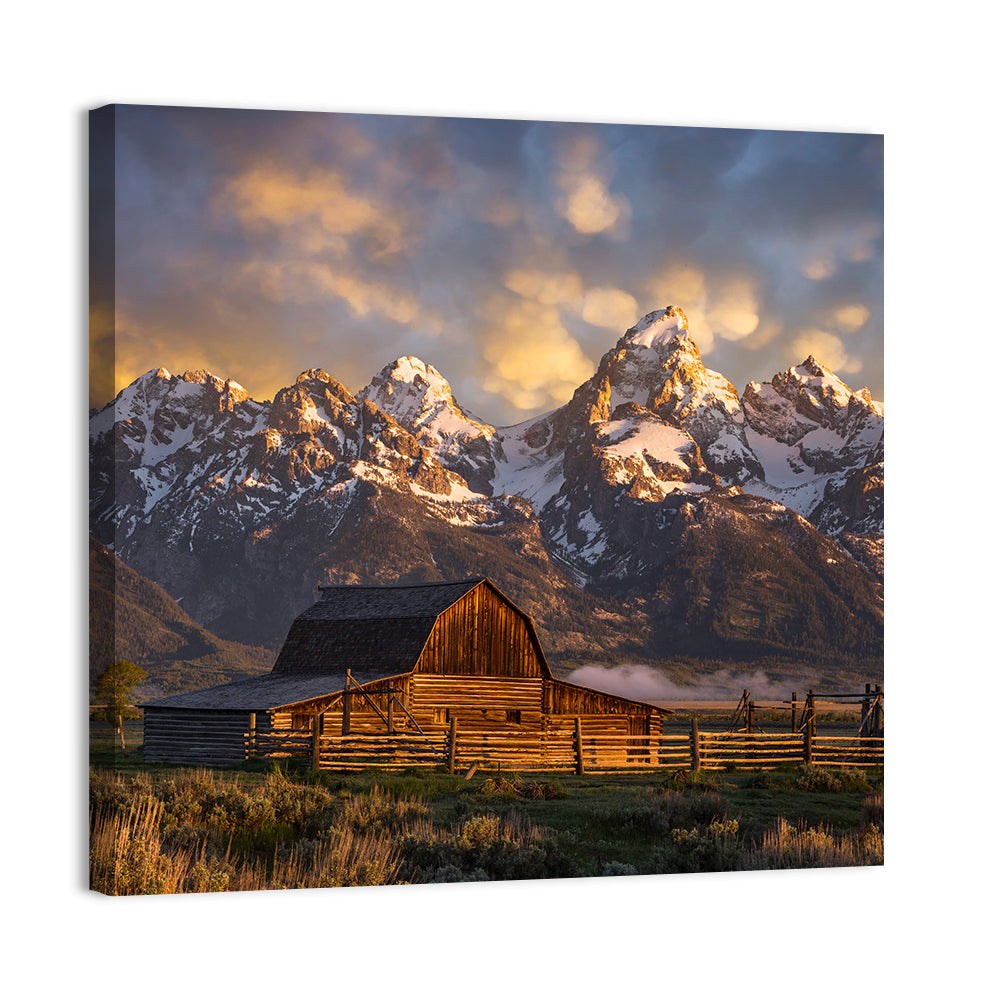 John Moulton Barn, Mormon Row Wall Art