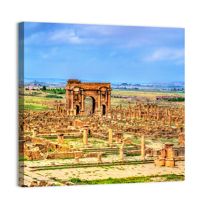 Timgad Ruins, Arch of Trajan Wall Art