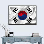 South Korea Taeguk Flag Wall Art