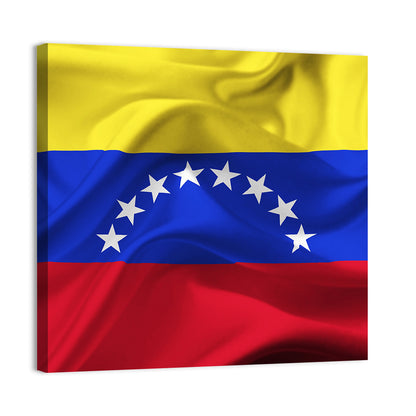Venezuelan Flag with Stars Wall Art