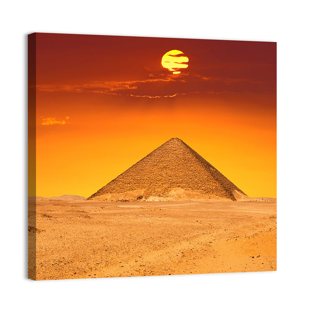 Dahshur Red Pyramid Wall Art