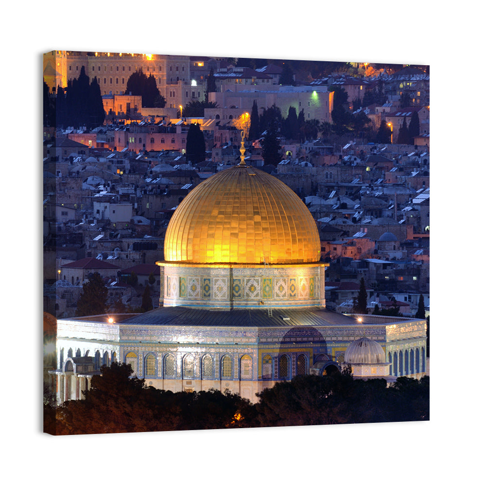 Golden Dome of the Rock, Jerusalem Wall Art