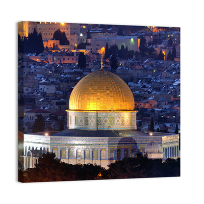 Golden Dome of the Rock, Jerusalem Wall Art