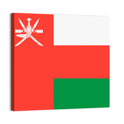 Flag Of Oman Wall Art