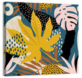Monstera Leaf Collage Illustration Wall Art