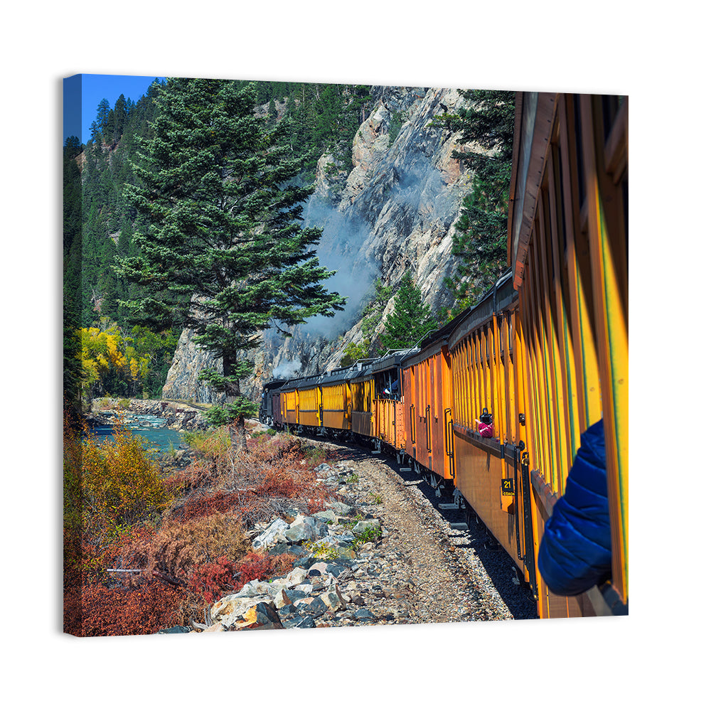 Steam Engine No 21 in Colorado Wall Art