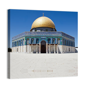 Dome Of The Rock CloseUp Wall Art