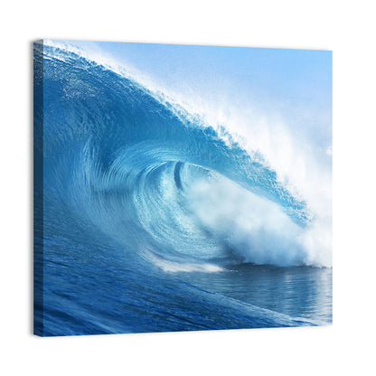 Blue Surf Barrel Wall Art