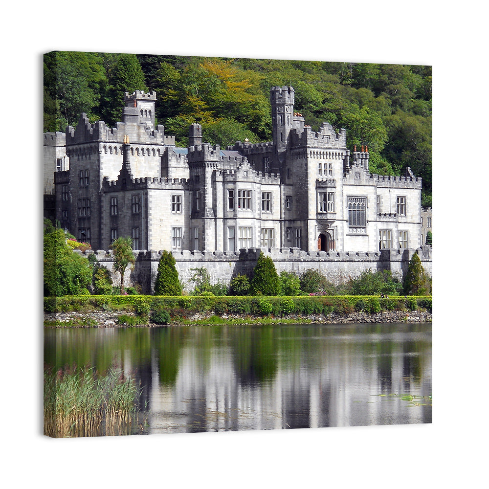 Kylemore Abbey Lakeside Castle Wall Art