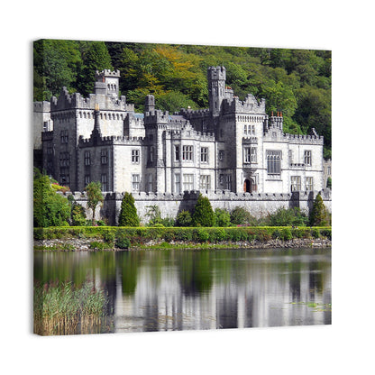 Kylemore Abbey Lakeside Castle Wall Art