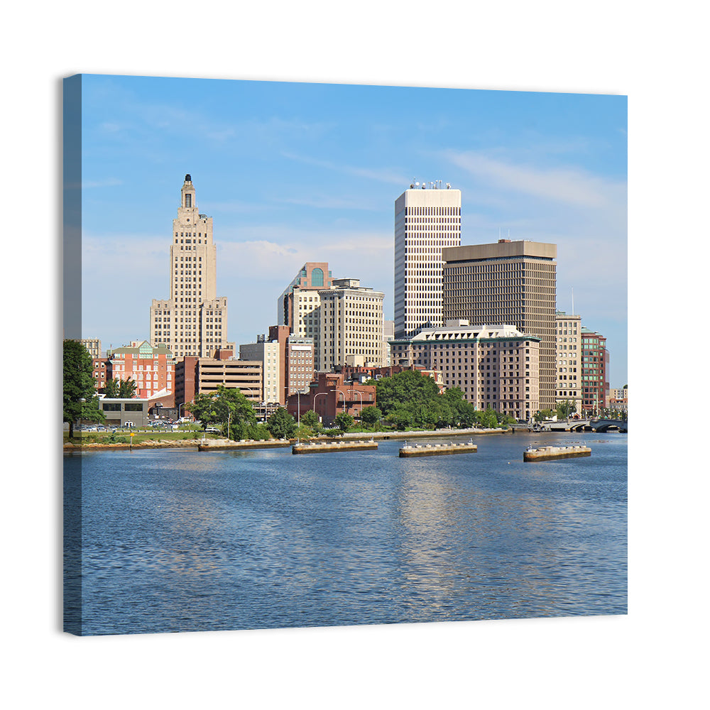 Providence Waterfront Skyline Wall Art