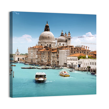 Grand Canal, Santa Maria Della Salute Wall Art