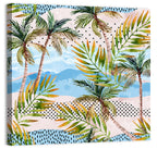 Watercolor Palm Trees Wall Art