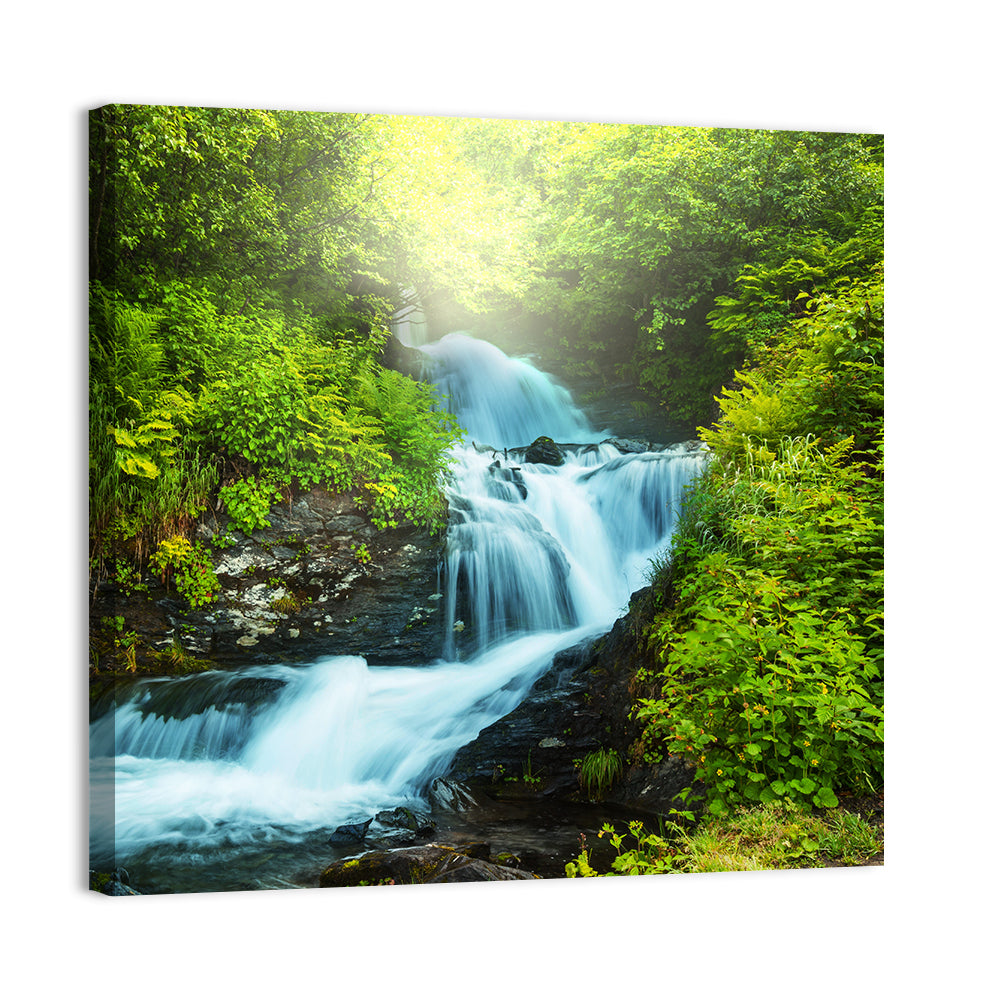 Forest Creek Waterfall Wall Art