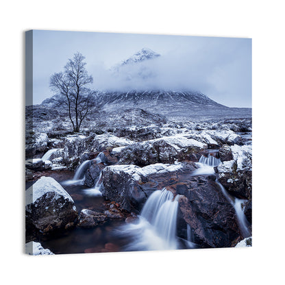 Mountain Buachaille Etive Mor In Scotland Wall Art