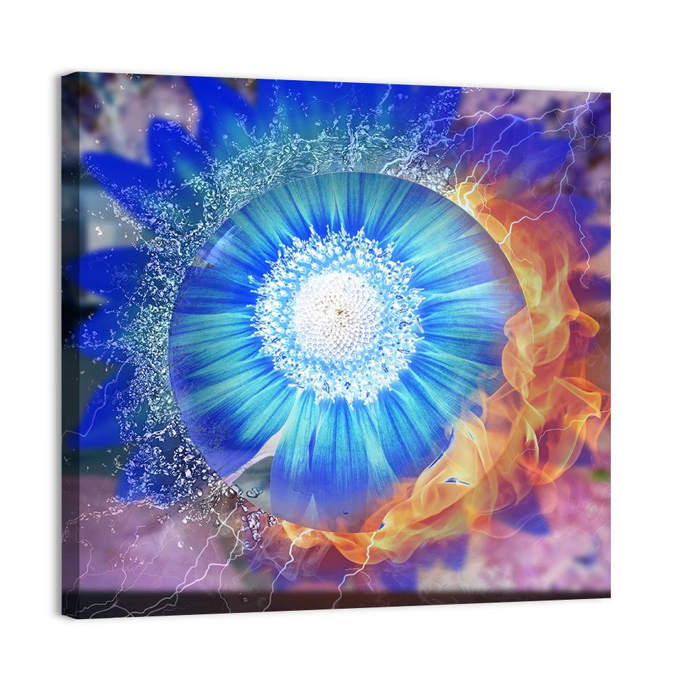 Fire and Ice at Golden Gate Wall Art