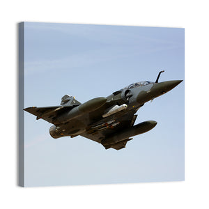 Mirage Fighter Jet Plane Wall Art