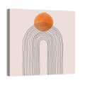 Layered Arch Sun Abstract Wall Art