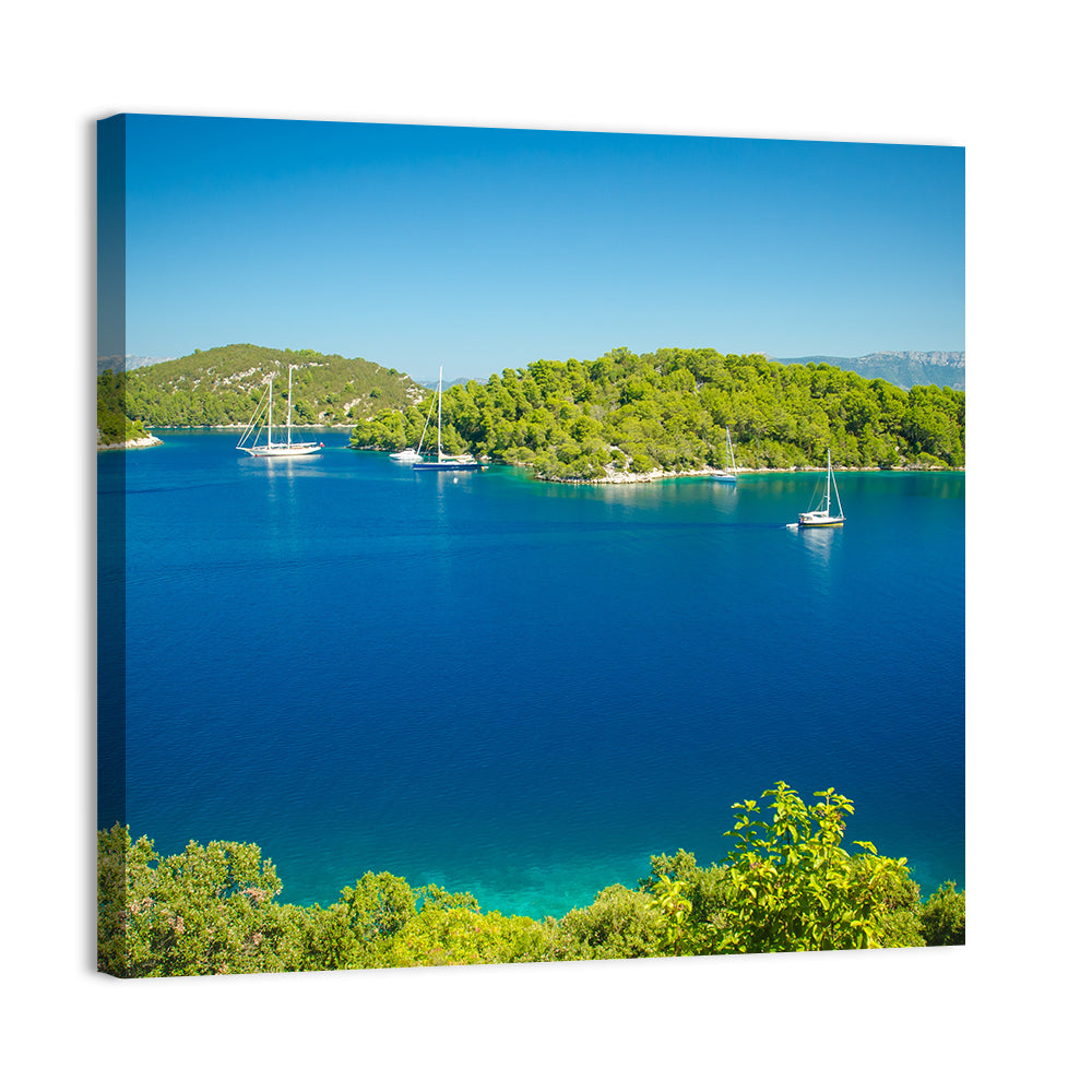 Mljet Coastline Croatia Wall Art