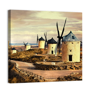 Windmills Of Spain Wall Art