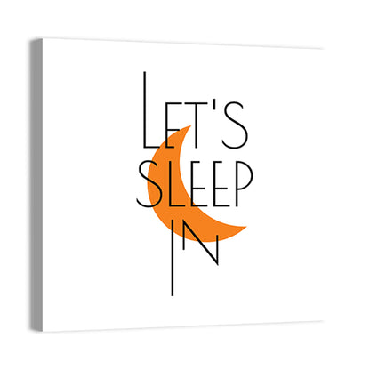 Inspirational Quote "Let`s Step In" Wall Art