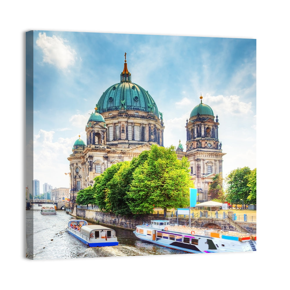 Berlin Cathedral River View Wall Art