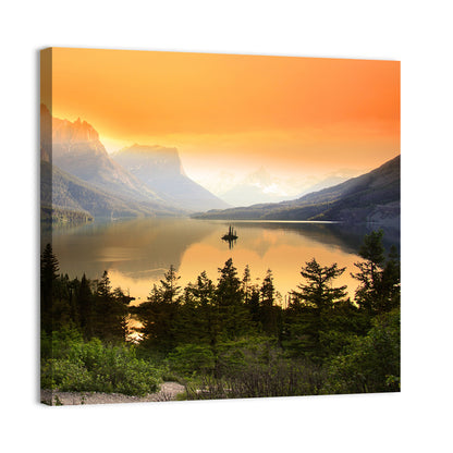 Saint Mary Lake Montana Wall Art