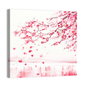 Japanese Cherry Tree Wall Art