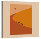 Minimal Desert Caravan Wall Art