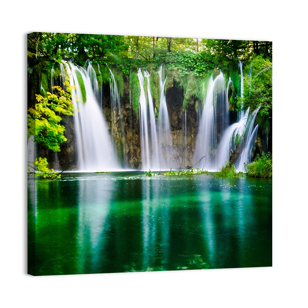 Plitvice Lakes Waterfalls Wall Art