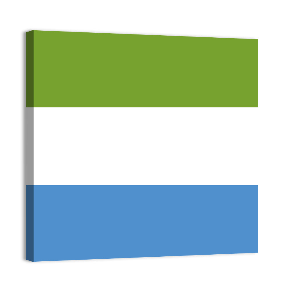 Flag Of Sierra Leone Wall Art