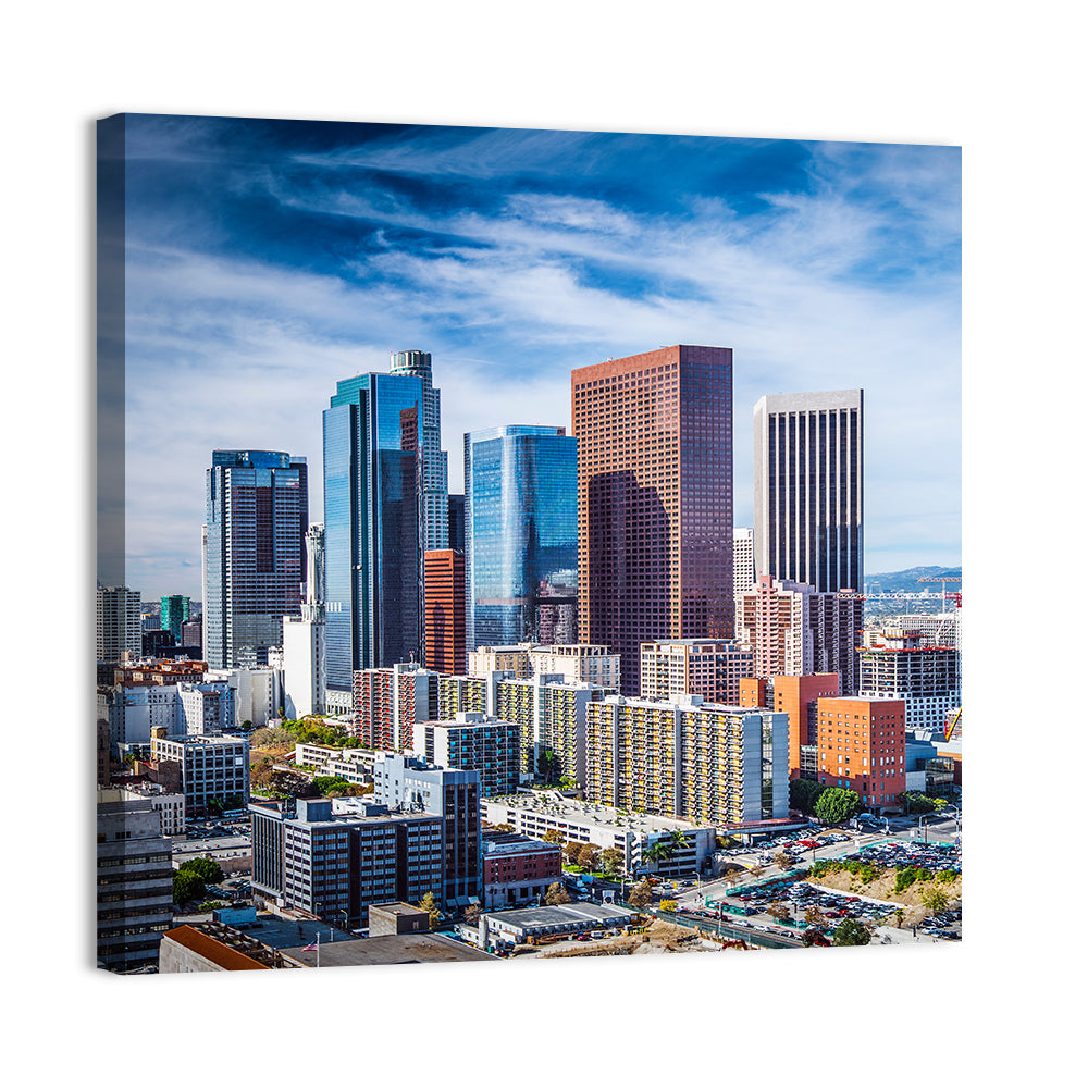 Downtown Los Angeles Skyline Wall Art