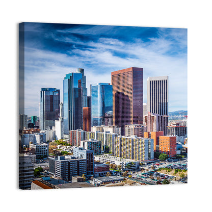 Downtown Los Angeles Skyline Wall Art
