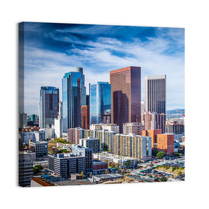 Los Angeles Downtown Cityscape Wall Art