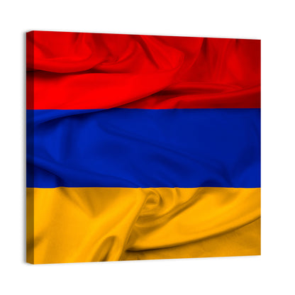 Waving Armenian Flag Wall Art