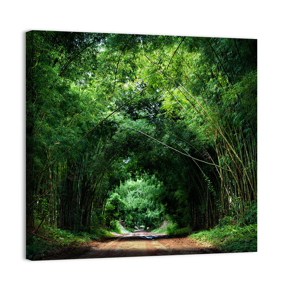 Bamboo Road in Kyoto Wall Art