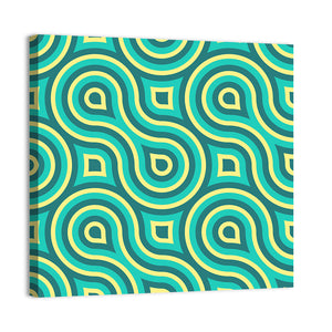 Retro Seamless Pattern Wall Art