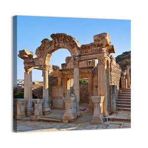 Ancient Ruins In Ephesus Turkey Wall Art