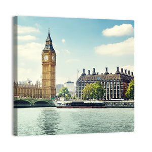 Big Ben In Sunny Day, London Wall Art