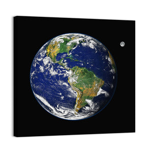 America From Space Wall Art