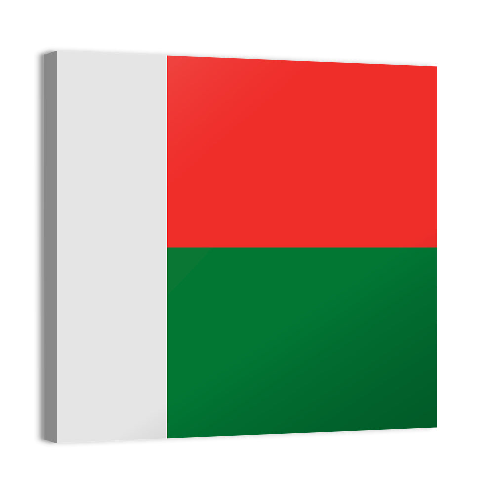 Madagascar Flag Wall Art