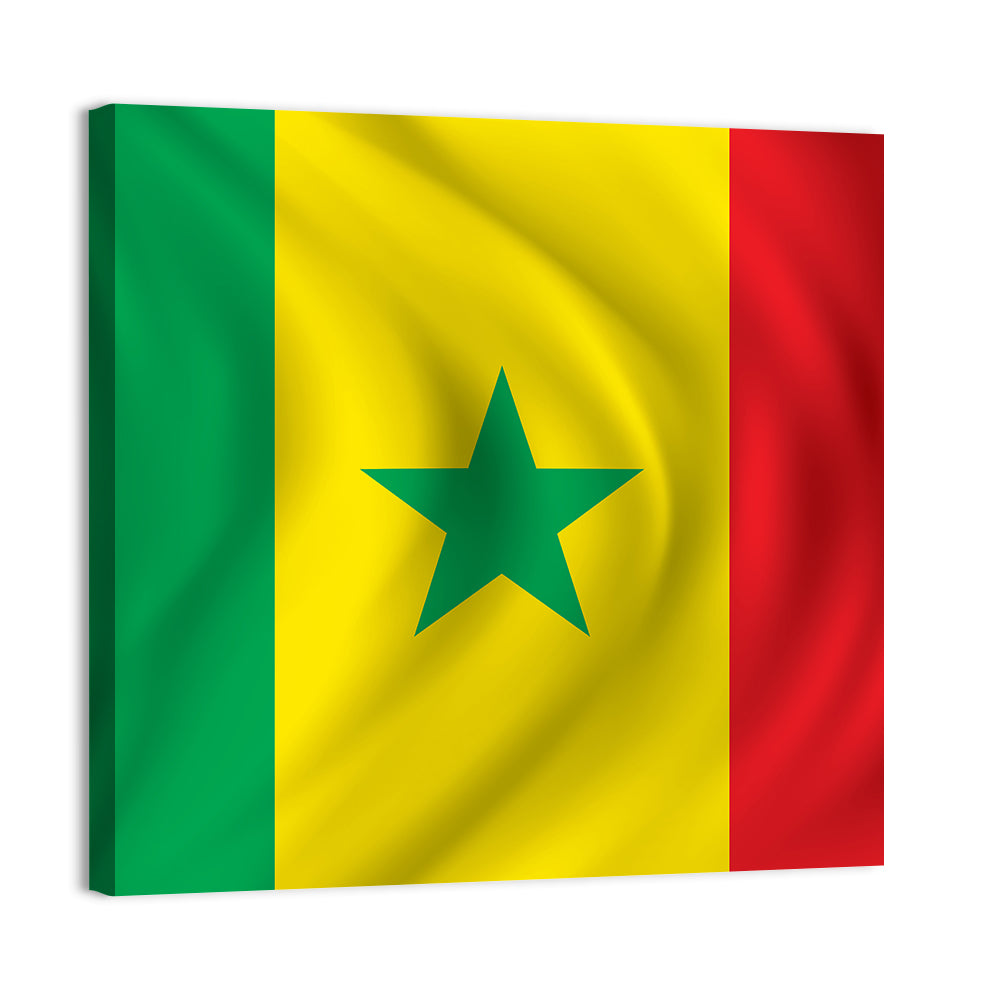 Flag of Senegal Wall Art