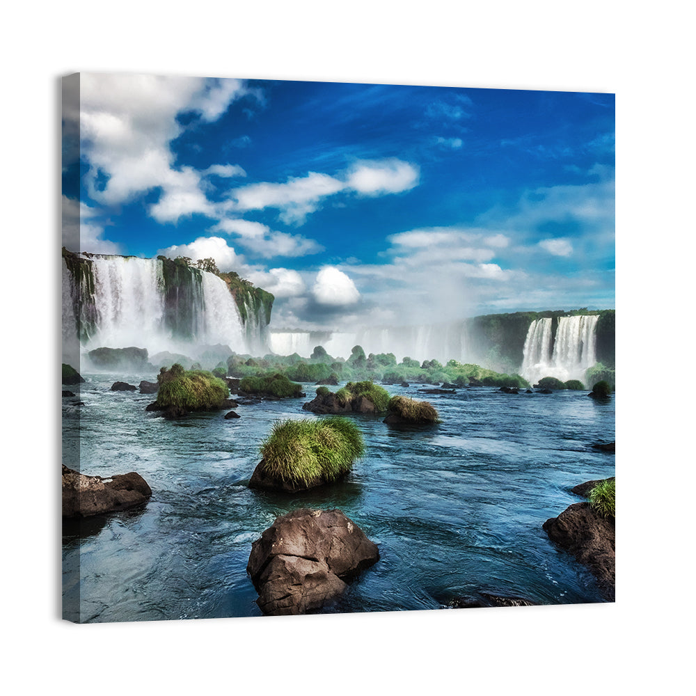 Iguacu Falls In Brazil Wall Art