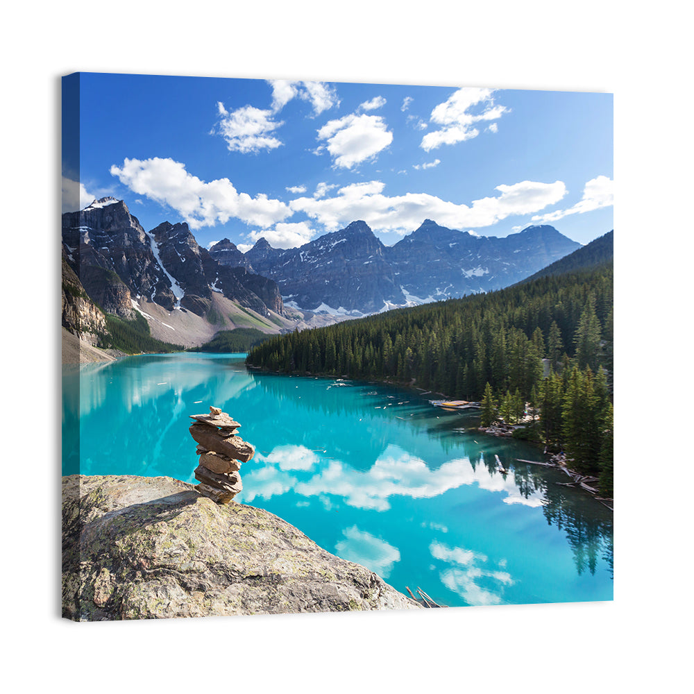 Moraine Lake Reflection Wall Art