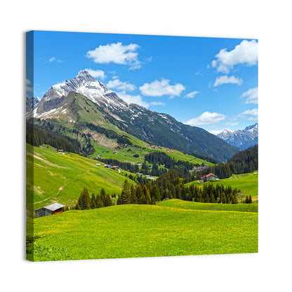 Biberkopf Meadow View Wall Art